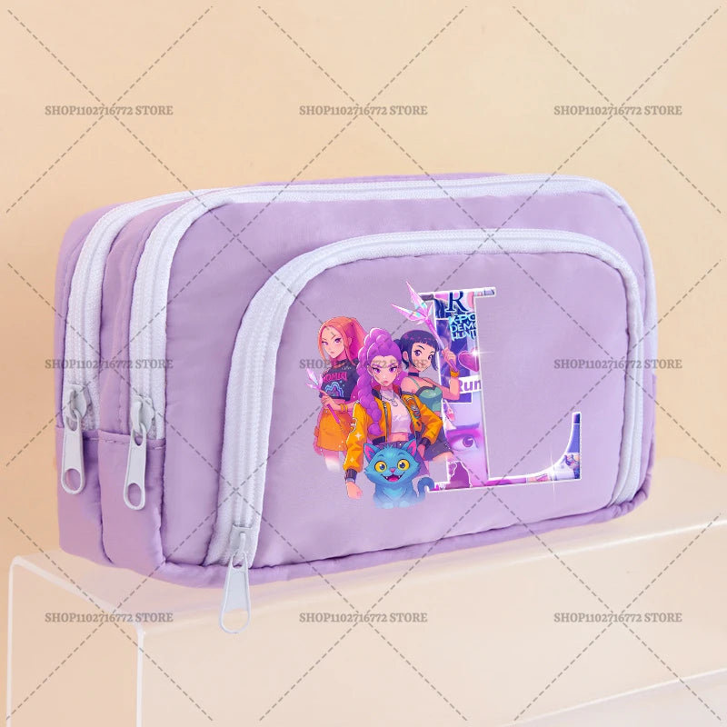 Trousse prémium K-Pop Demon Hunters 3 compartiments