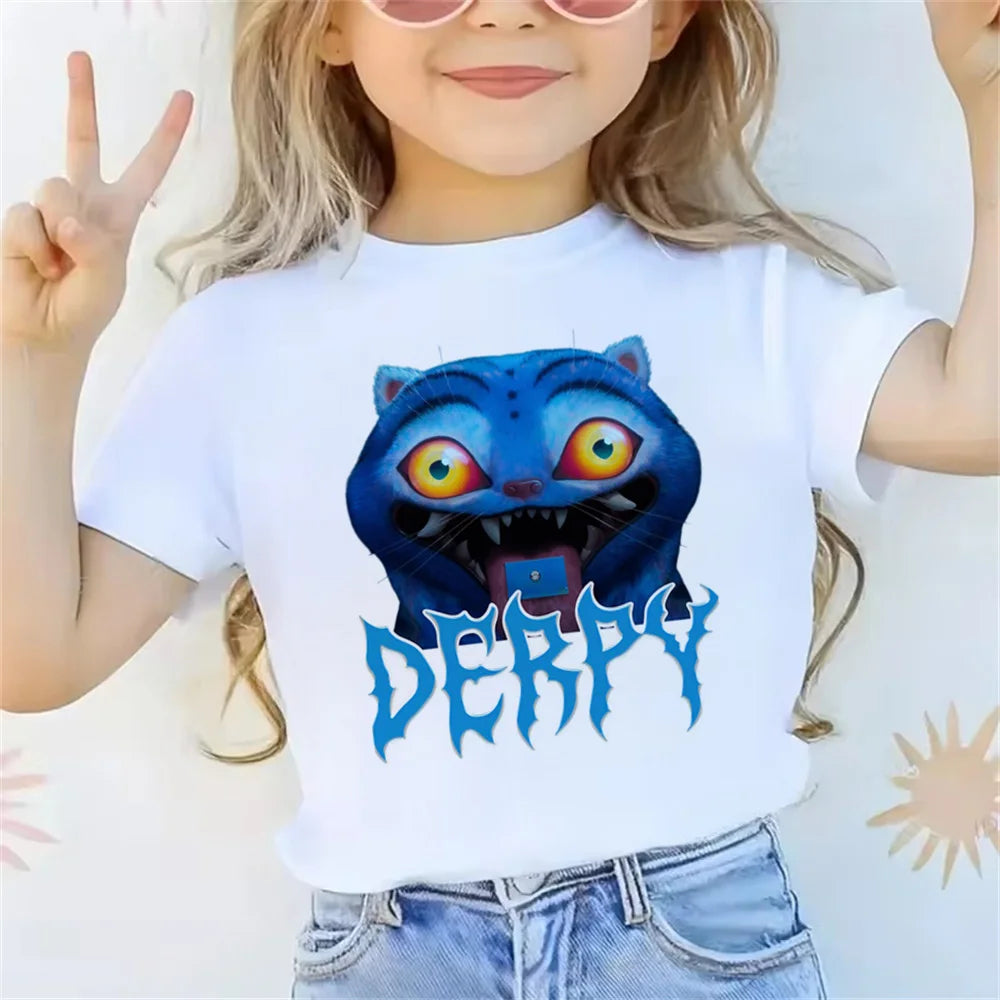 Tshirt Blanc enfant K-Pop Demon Hunters (différents modèles disponibles)