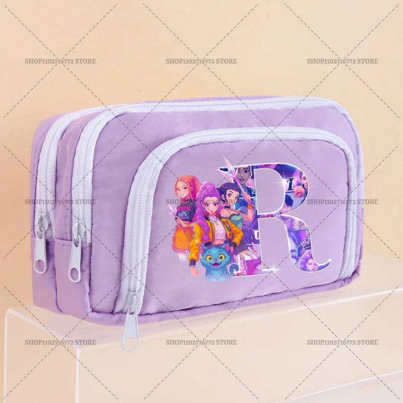 Trousse prémium K-Pop Demon Hunters 3 compartiments