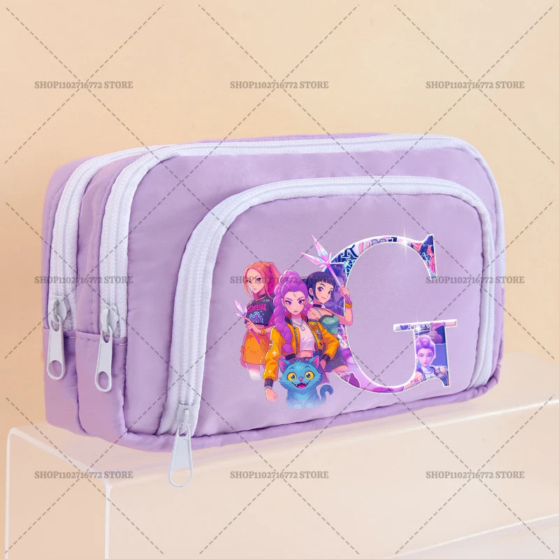 Trousse prémium K-Pop Demon Hunters 3 compartiments